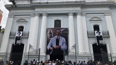 Médicos celebran canonización de José Gregorio Hernández: lo homenajearon en la iglesia de La Candelaria