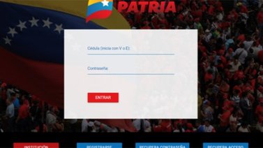 Sistema Patria: Los cuatro servicios básicos que puede pagar en la plataforma