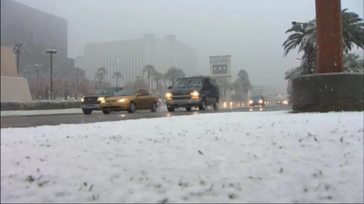 tormenta nevada nieve las vegas