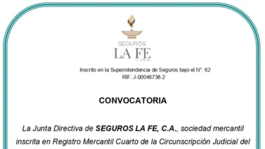 SEGUROS LA FE C.A. CONVOCATORIA 06 MAR 2025