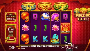 Triple Pot Gold: Un mundo de Slots y premios te espera en MeridianoBet Triple Pot Gold: Un mundo de Slots y premios te espera en MeridianoBet