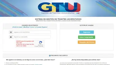 Sistema GTU: qué necesita para legalizar documentos universitarios y presentarlos en el exterior Sistema GTU: qué necesita para legalizar documentos universitarios y presentarlos en el exterior