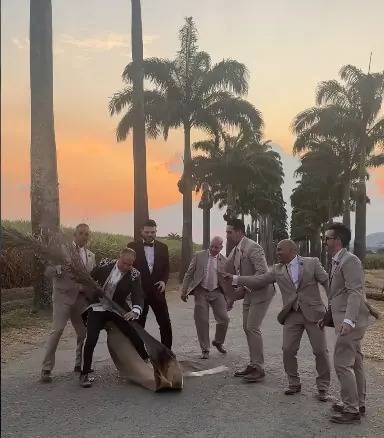 En fotos: Omar Vizquel y Mónica Gemza se casan con elegante boda en La Hacienda Santa Teresa