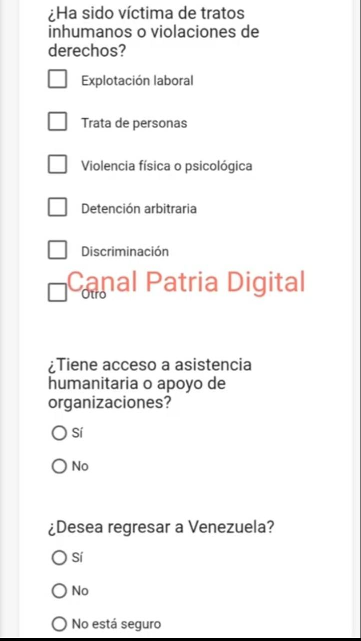 Plan Vuelta a la Patria: Activan registro de venezolanos en el exterior Plan Vuelta a la Patria: Activan registro de venezolanos en el exterior