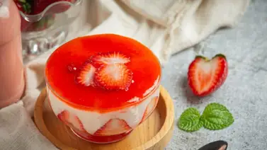 Aprende a preparar un saludable flan de fresa en 30 minutos  Aprende a preparar un saludable flan de fresa en 30 minutos