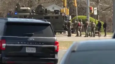 Equipo SWAT responde a un hombre armado en la sede de la CIA Equipo SWAT responde a un hombre armado en la sede de la CIA