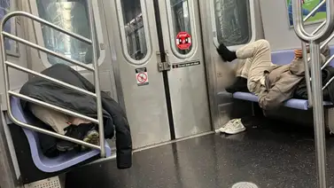 Indigentes y usuarios mala conductas son expulsados del Metro de Nueva York: Cifras  Indigentes y usuarios mala conductas son expulsados del Metro de Nueva York: Cifras