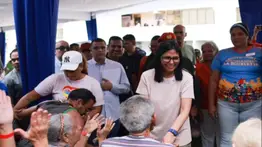Delcy Rodríguez celebra "participación histórica" en la Primera Consulta Popular Nacional 2026