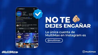 La única cuenta de MultiMax en Instagram es @multimax ¡No te dejes engañar! La única cuenta de MultiMax en Instagram es @multimax ¡No te dejes engañar!
