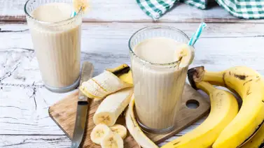 Recupera masa muscular con este potente batido: el cambur es la clave para lograr el resultado ideal Recupera masa muscular con este potente batido: el cambur es la clave para lograr el resultado ideal