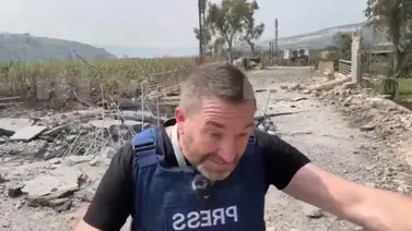 Reporteros rusos heridos en suelo libanés tras la ruptura del alto al fuego: todo queda grabado en video Reporteros rusos heridos en suelo libanés tras la ruptura del alto al fuego: todo queda grabado en video