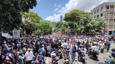 Marchas del oficialismo y oposición en Caracas hoy 23 de marzo: rutas y vías alternas Marchas del oficialismo y oposición en Caracas hoy 23 de marzo: rutas y vías alternas