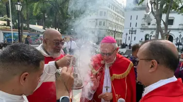 Caracas se une en oración para bendecir las palmas: feligreses celebran este Domingo de Ramos Caracas se une en oración para bendecir las palmas: feligreses celebran este Domingo de Ramos