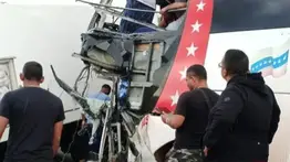 Troncal 10: colisión de autobús de pasajeros deja saldo trágico este 31 de marzo