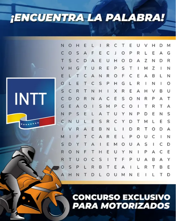 INTT: pasos para participar en el concurso para motorizados que entrega casco integral