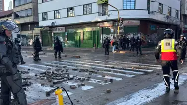Bogotá: más de 200 indígenas toman la plaza Bolívar para protestar Bogotá: más de 200 indígenas toman la plaza Bolívar para protestar