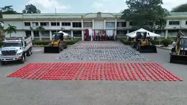 Ejército colombiano incauta 800 kilos de marihuana del Clan del Golfo: fue ubicado en un campamento Ejército colombiano incauta 800 kilos de marihuana del Clan del Golfo: fue ubicado en un campamento