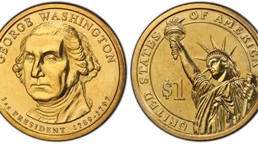 Esta moneda de $1 puede valer más de 1000 dólares: es del año 2007 Esta moneda de $1 puede valer más de 1000 dólares: es del año 2007