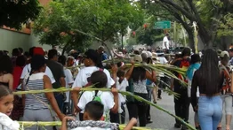En fotos: así fue la bajada de los Palmeros de Chacao este 12 de abril