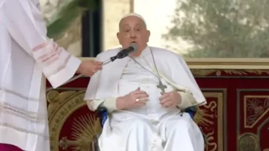 Domingo de Ramos: así aparece el papa Francisco nuevamente en la Plaza San Pedro