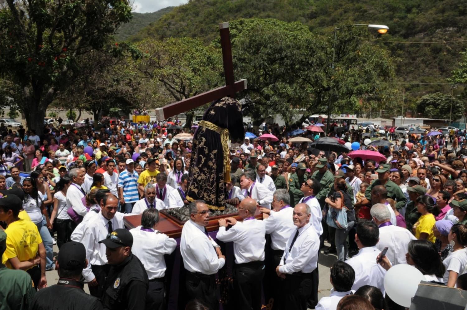 Semana Santa: el Nazareno de San Pablo salvó a Caracas de la peste