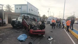 Tragedia vial en Pariaguán deja una adolescente fallecida y dos heridos