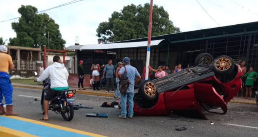 Tragedia vial en Pariaguán deja una adolescente fallecida y dos heridos