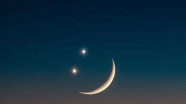 Venus, Saturno y la Luna formarán una cara sonriente el 24 y 25 de abril: a qué hora se verá en Venezuela