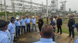 Región central: constatan operatividad de instalaciones eléctricas