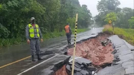 Reportan derrumbes por lluvias este 23 de abril: Táchira, Mérida y Trujillo con afectaciones