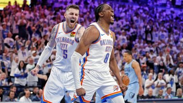 NBA Playoffs: Oklahoma City quiere sellar la serie en su visita a Memphis