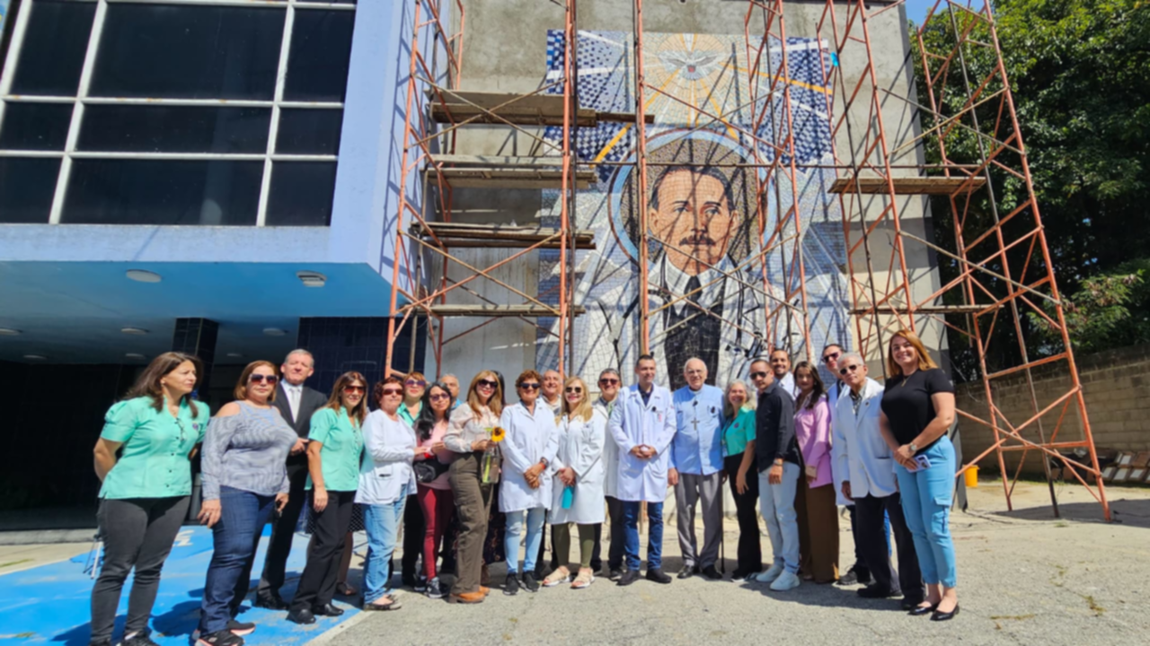Develan el mosaico más grande de Venezuela en honor a José Gregorio Hernández: conoce dónde está ubicado Develan el mosaico más grande de Venezuela en honor a José Gregorio Hernández: conoce dónde está ubicado