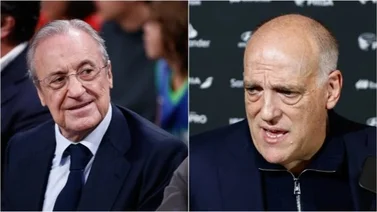 Presidente de LaLiga critica a Florentino Pérez tras polémica en la Copa del Rey: No quiere mejorar el fútbol