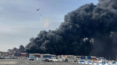 Al menos cinco muertos y 700 heridos en explosión de puerto iraní: videos muestran columna de humo químico