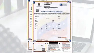 Certificado de registro de vehículos: pasos para tramitar el duplicado ante INTT Certificado de registro de vehículos: pasos para tramitar el duplicado ante INTT