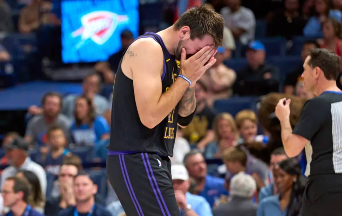 Baja sensible para Lakers: todos los detalles sobre la lesión de Luka Doncic