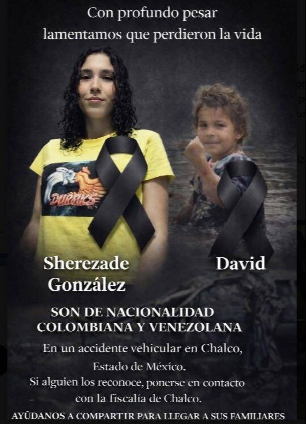 ¡Urgente! Buscan a familiares de venezolanos tras fatal accidente en México ¡Urgente! Buscan a familiares de venezolanos tras fatal accidente en México