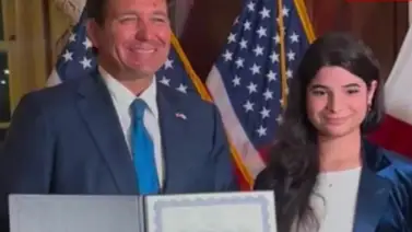 Joven venezolana gana beca universitaria y es recibida por el gobernador de Florida: detalles Joven venezolana gana beca universitaria y es recibida por el gobernador de Florida: detalles