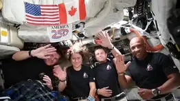 De una galleta al espacio: la predicción que marcó a un astronauta en 2017