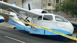 Pánico en Phoenix: aeronave con tres ocupantes desciende en plena calle