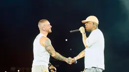 Venezuela y Colombia en el mismo escenario: el momento exacto en el que Akapellah y J Balvin unieron a dos países en una sola voz