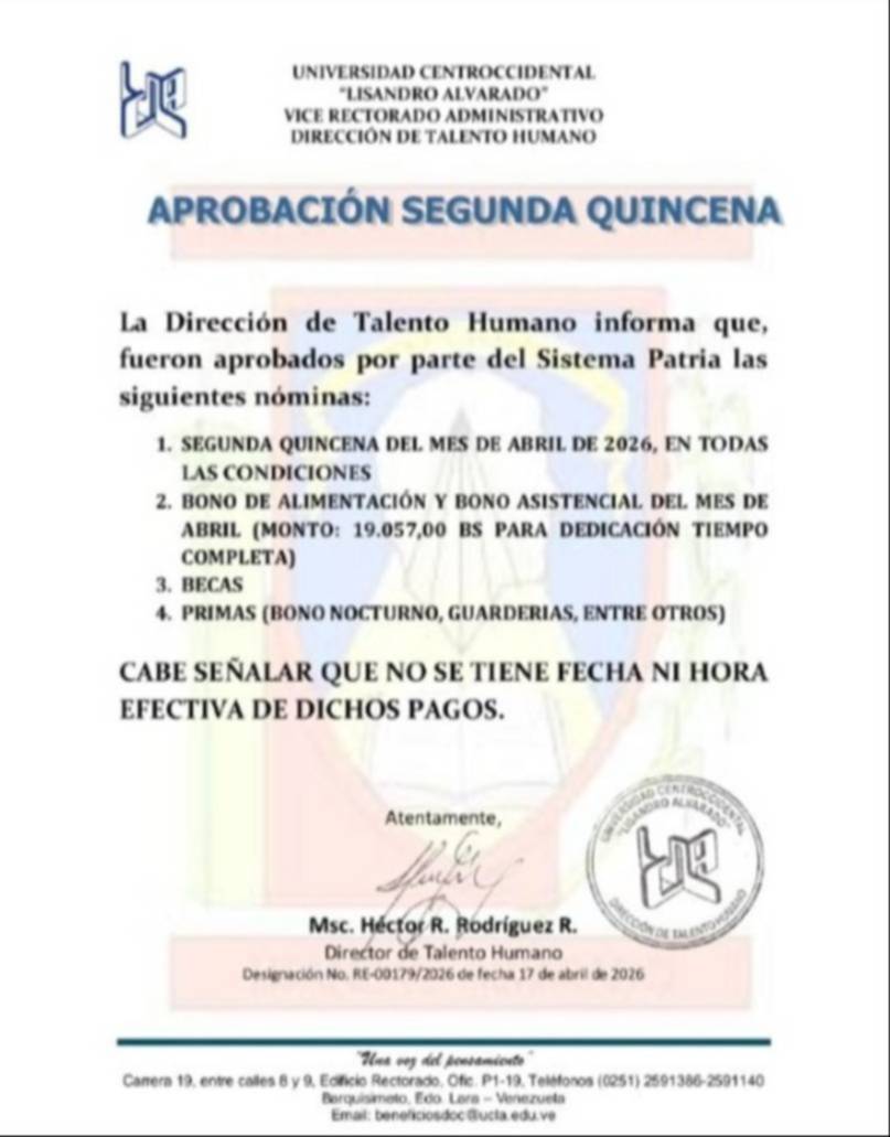 Abonos en cuentas nómina: sector educativo recibe este monto en las próximas horas
