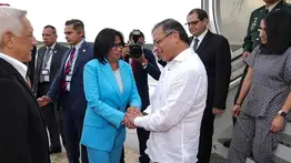 Gustavo Petro llega a Venezuela para reunirse con Delcy Rodríguez: esto se sabe del encuentro 