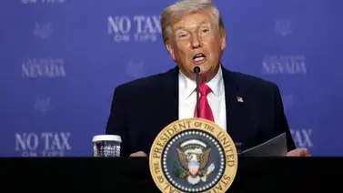 "El tirador ha sido detenido" Trump se pronuncia tras ser evacuado del hotel Hilton en Washington "El tirador ha sido detenido" Trump se pronuncia tras ser evacuado del hotel Hilton en Washington