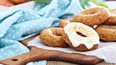 Donas de zanahoria y canela: receta para una versión más ligera Donas de zanahoria y canela: receta para una versión más ligera