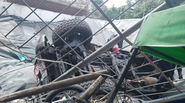 Vehículo se precipita desde un tercer nivel en Petare: reportan 11 heridos