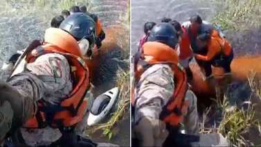 Rescatan a cinco personas en Bolivia tras accidente aéreo: permanecieron 36 horas en un pantano con caimanes