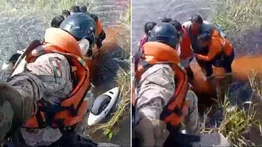 Rescatan a cinco personas en Bolivia tras accidente aéreo: permanecieron 36 horas en un pantano con caimanes