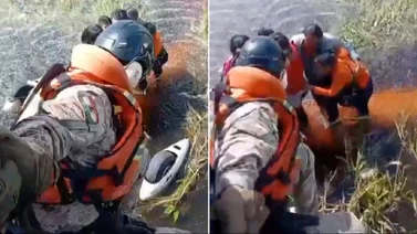 Rescatan a cinco personas en Bolivia tras accidente aéreo: permanecieron 36 horas en un pantano con caimanes