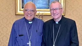 El Vaticano: Cardenal Baltazar Porras sostiene encuentro con Pietro Parolin